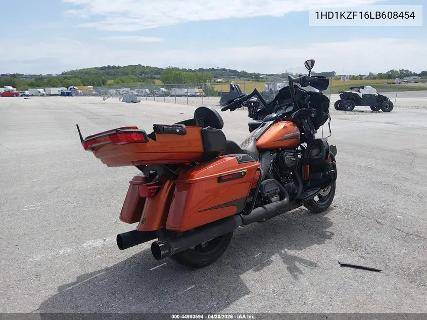 2020 Harley-Davidson Fltrk VIN: 1HD1KZF16LB608454 Lot: 44980594
