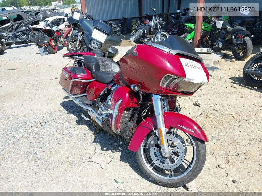 2020 Harley-Davidson Fltrk VIN: 1HD1KZF11LB615876 Lot: 45119549