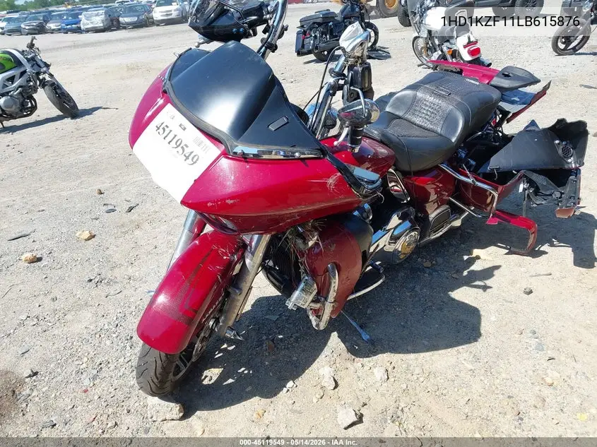 2020 Harley-Davidson Fltrk VIN: 1HD1KZF11LB615876 Lot: 45119549