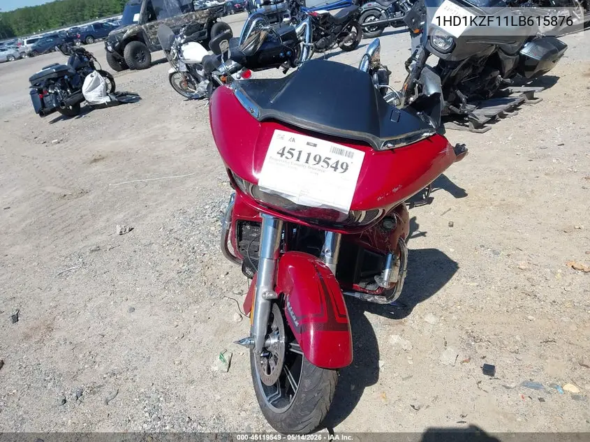 2020 Harley-Davidson Fltrk VIN: 1HD1KZF11LB615876 Lot: 45119549