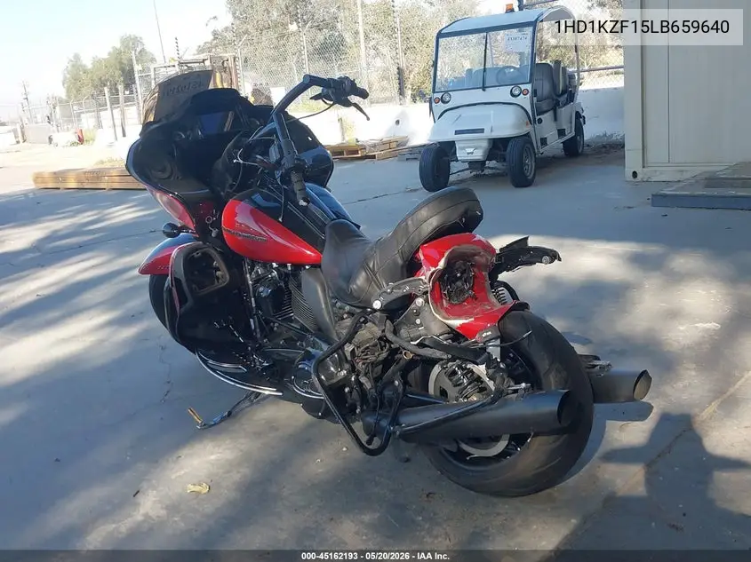 2020 Harley-Davidson Fltrk VIN: 1HD1KZF15LB659640 Lot: 45162193