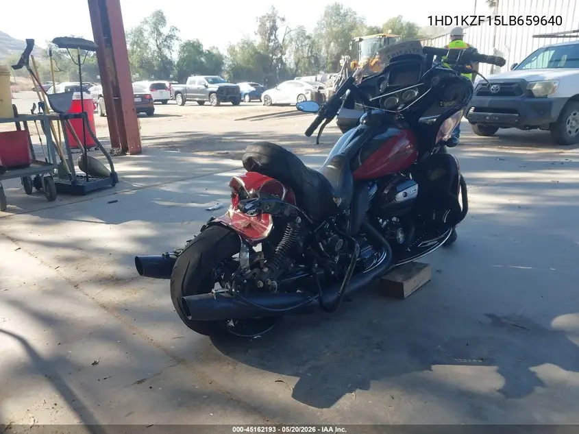 2020 Harley-Davidson Fltrk VIN: 1HD1KZF15LB659640 Lot: 45162193