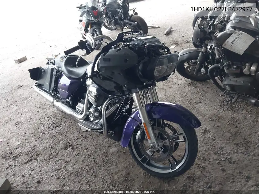 2020 Harley-Davidson Fltrx VIN: 1HD1KHC27LB672977 Lot: 45290305