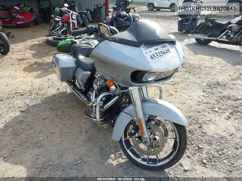 2020 Harley-Davidson Fltrx VIN: 1HD1KHC12LB620843 Lot: 45325648