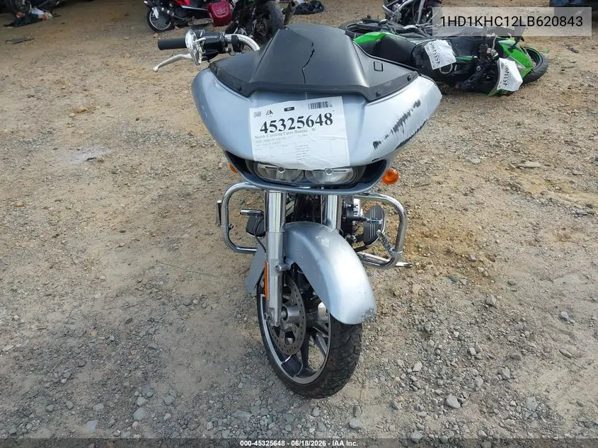 2020 Harley-Davidson Fltrx VIN: 1HD1KHC12LB620843 Lot: 45325648
