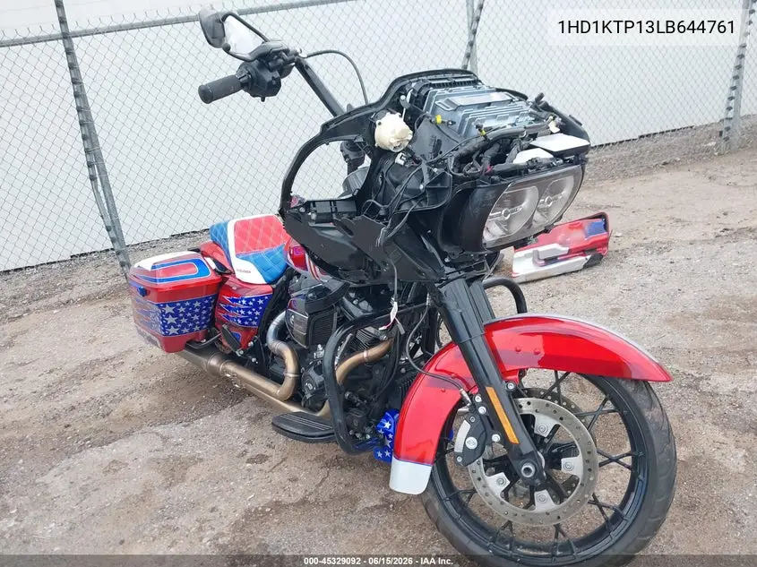 2020 Harley-Davidson Fltrxs VIN: 1HD1KTP13LB644761 Lot: 45329092