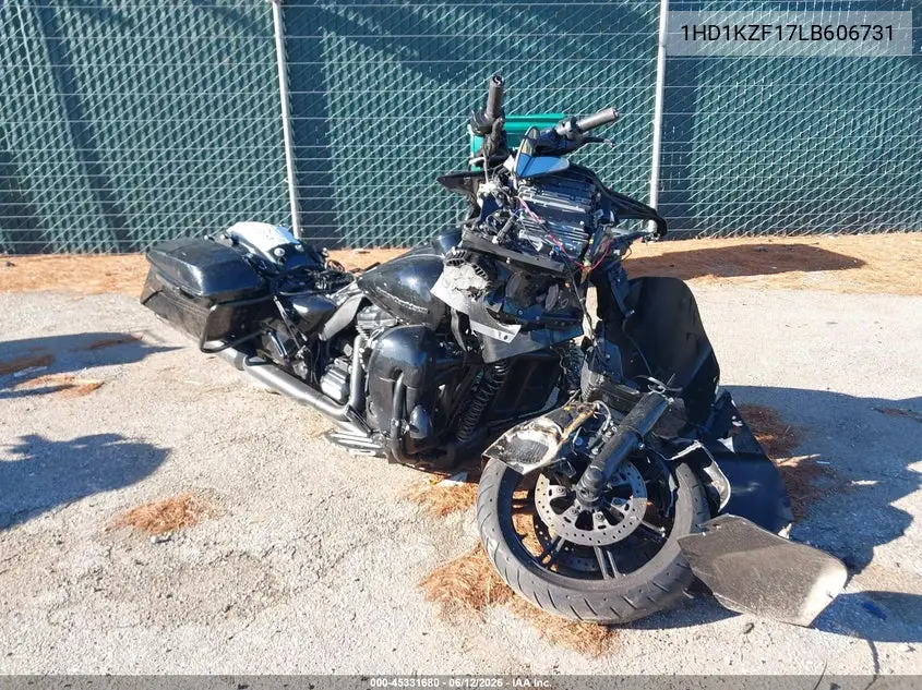 2020 Harley-Davidson Fltrk VIN: 1HD1KZF17LB606731 Lot: 45331680