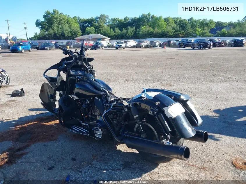 2020 Harley-Davidson Fltrk VIN: 1HD1KZF17LB606731 Lot: 45331680