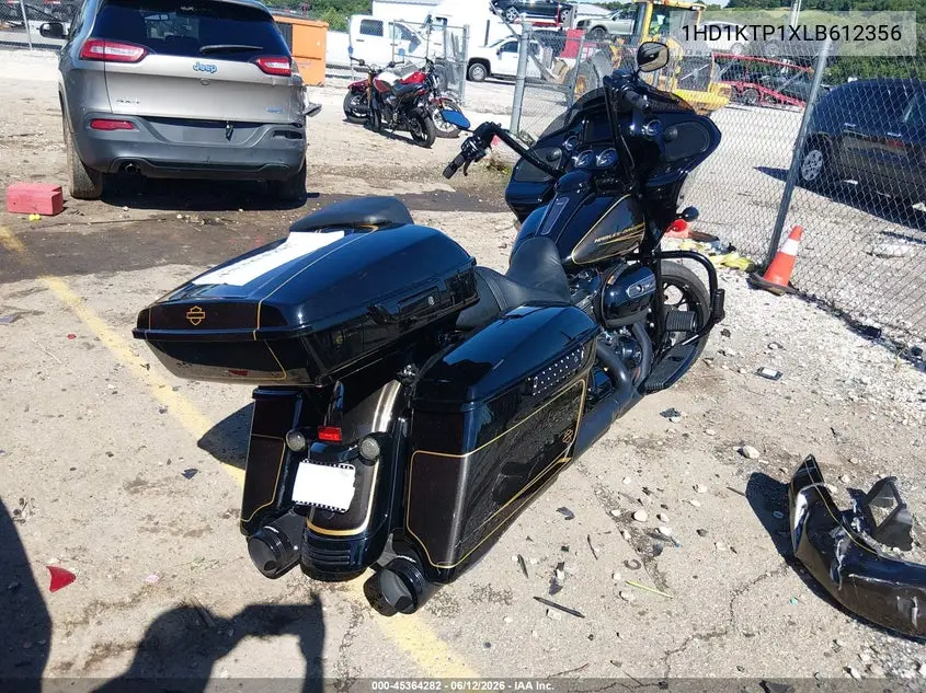 2020 Harley-Davidson Fltrxs VIN: 1HD1KTP1XLB612356 Lot: 45364282