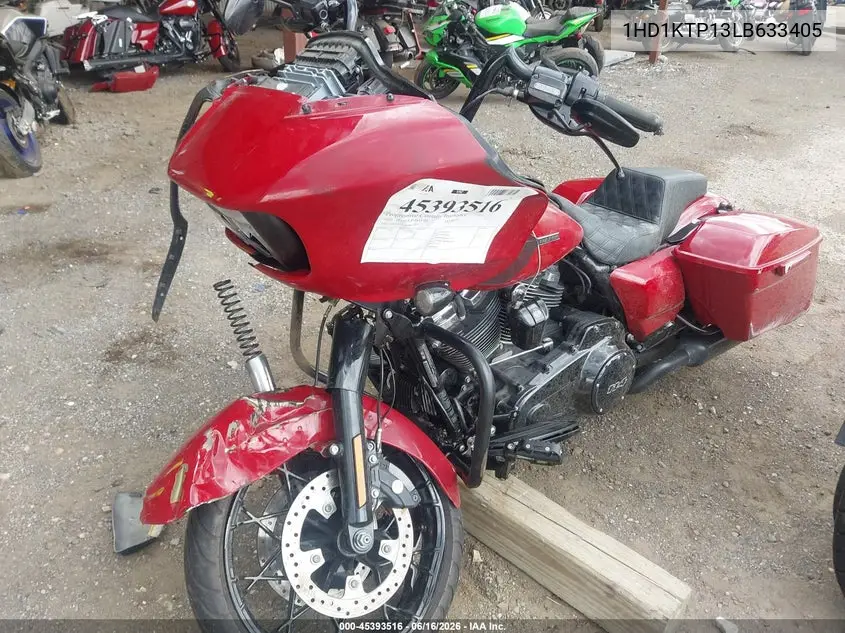 2020 Harley-Davidson Fltrxs VIN: 1HD1KTP13LB633405 Lot: 45393516