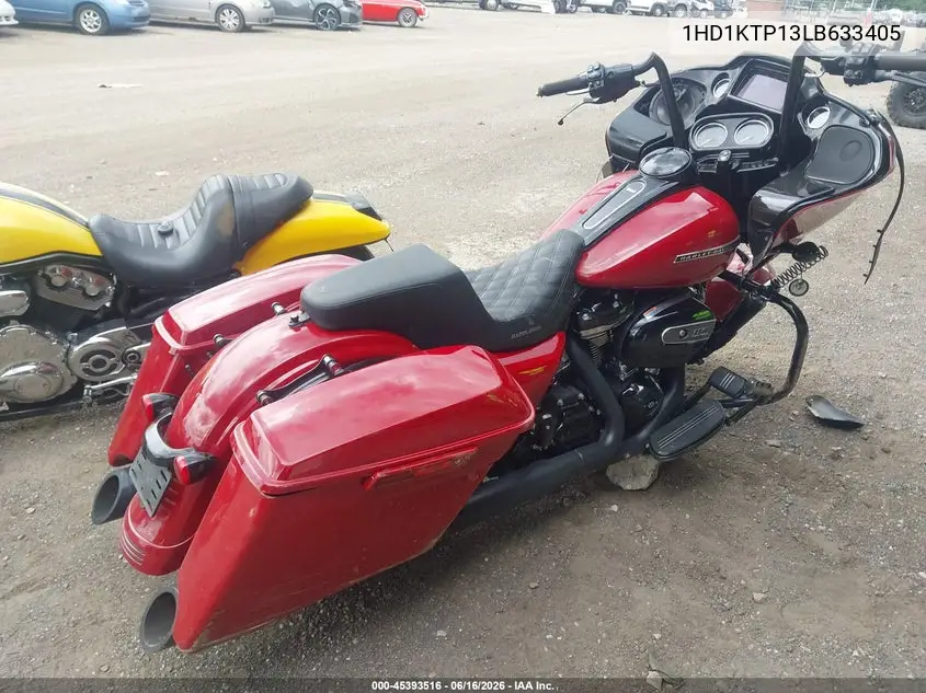 2020 Harley-Davidson Fltrxs VIN: 1HD1KTP13LB633405 Lot: 45393516