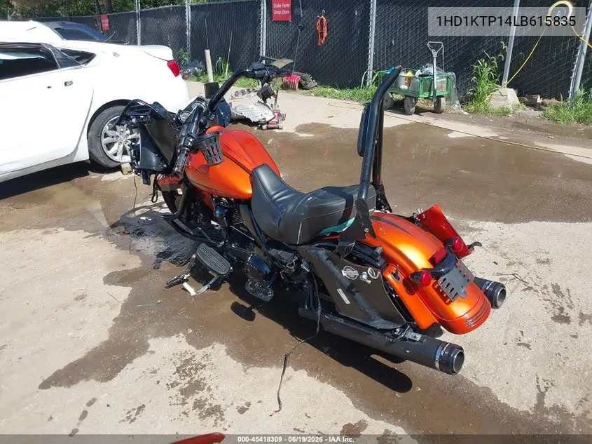 2020 Harley-Davidson Fltrxs VIN: 1HD1KTP14LB615835 Lot: 45418309