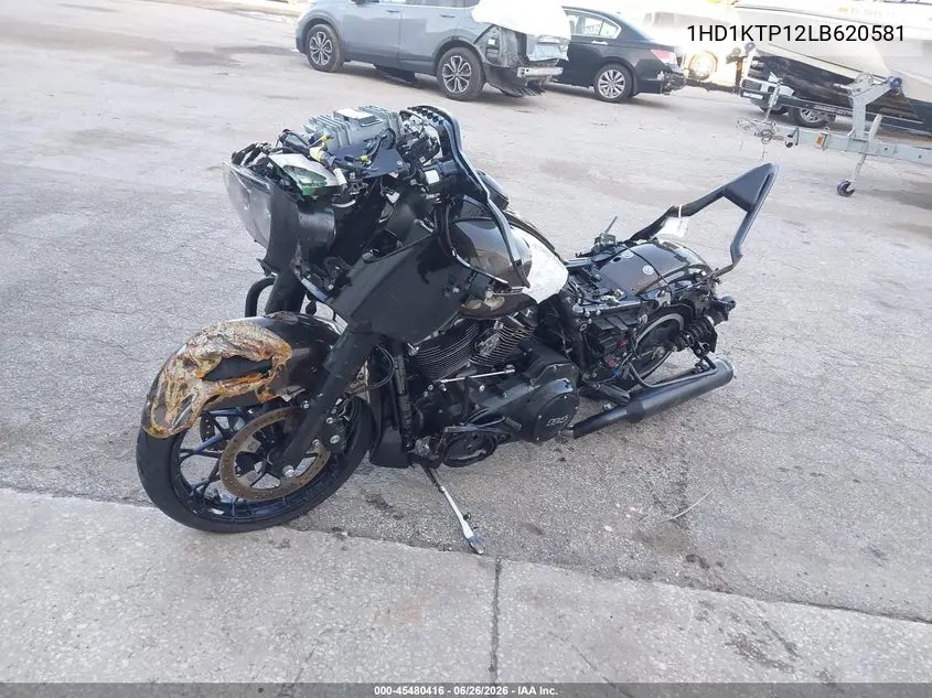 2020 Harley-Davidson Fltrxs VIN: 1HD1KTP12LB620581 Lot: 45480416