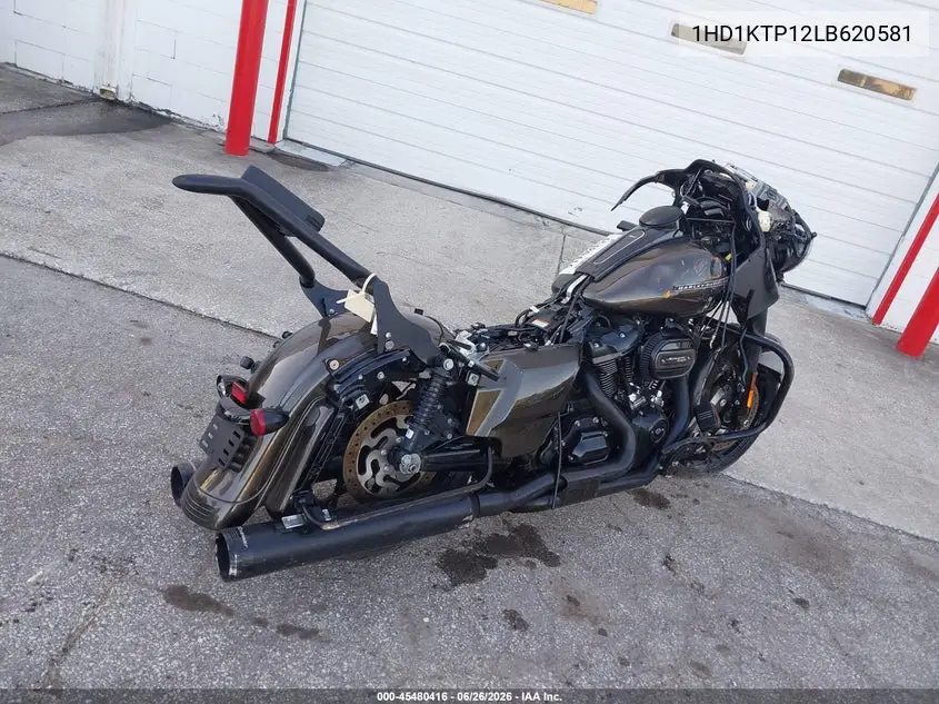 2020 Harley-Davidson Fltrxs VIN: 1HD1KTP12LB620581 Lot: 45480416
