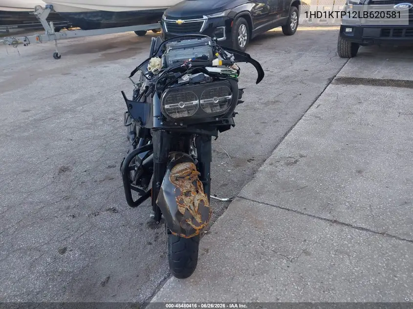 2020 Harley-Davidson Fltrxs VIN: 1HD1KTP12LB620581 Lot: 45480416