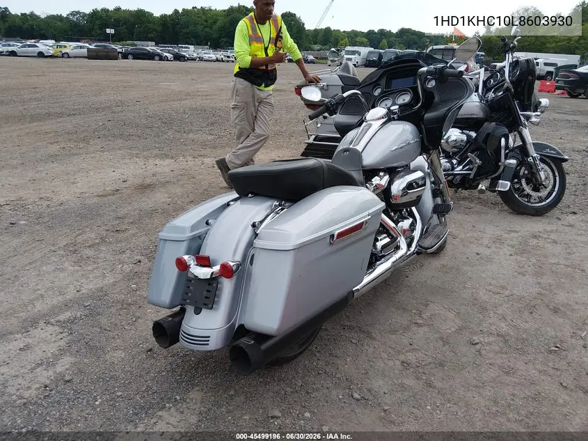 2020 Harley-Davidson Fltrx VIN: 1HD1KHC10L8603930 Lot: 45499196