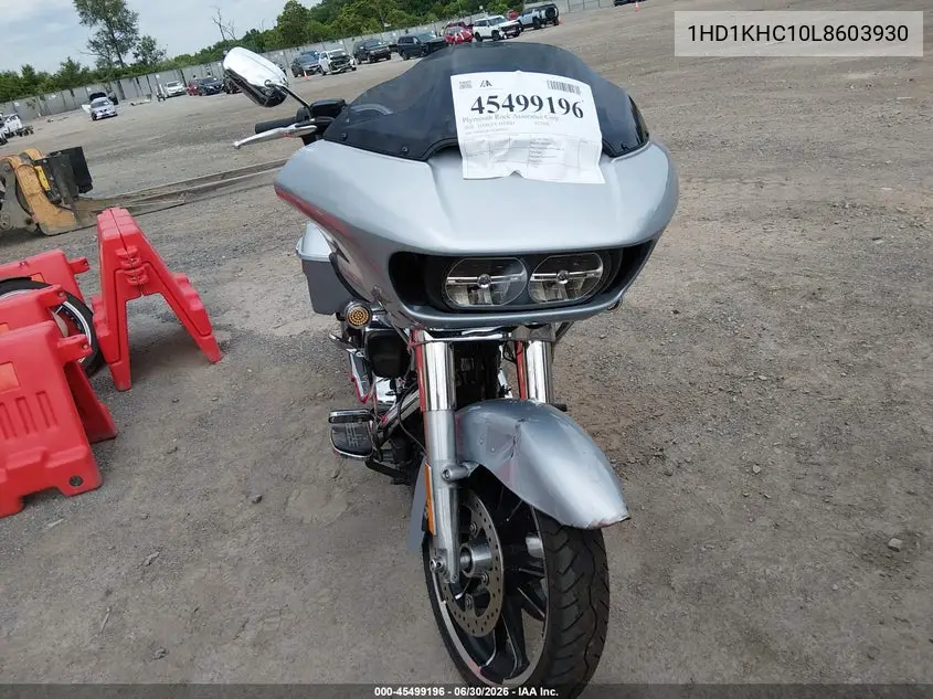 2020 Harley-Davidson Fltrx VIN: 1HD1KHC10L8603930 Lot: 45499196