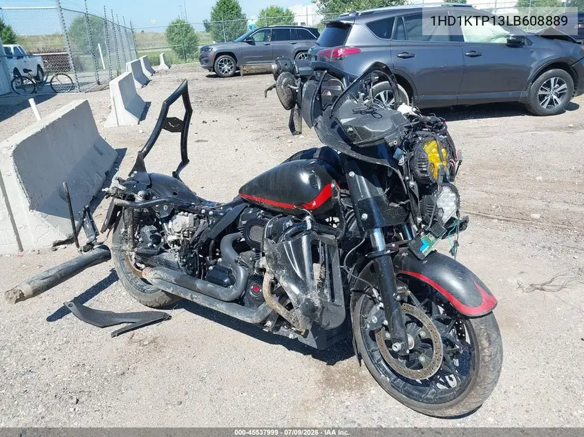 2020 Harley-Davidson Fltrxs VIN: 1HD1KTP13LB608889 Lot: 45537999