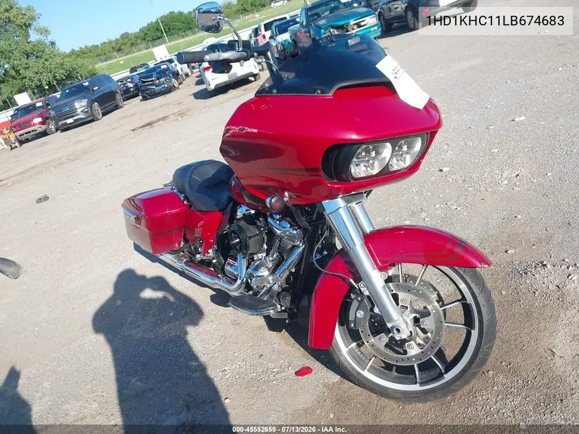 2020 Harley-Davidson Fltrx VIN: 1HD1KHC11LB674683 Lot: 45552659