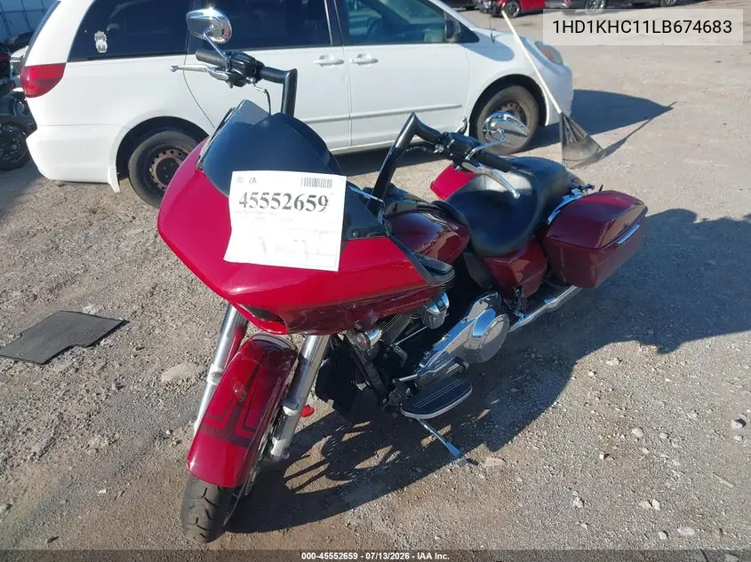 2020 Harley-Davidson Fltrx VIN: 1HD1KHC11LB674683 Lot: 45552659