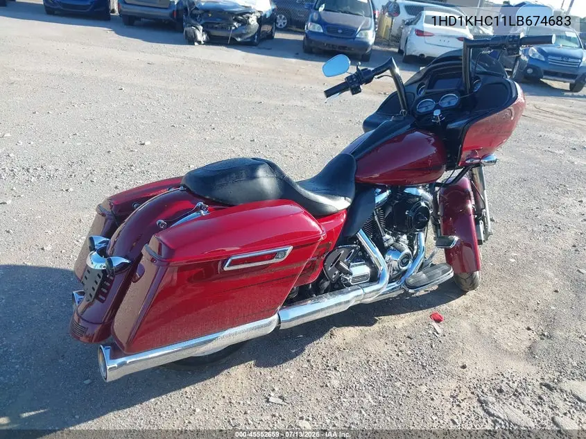2020 Harley-Davidson Fltrx VIN: 1HD1KHC11LB674683 Lot: 45552659