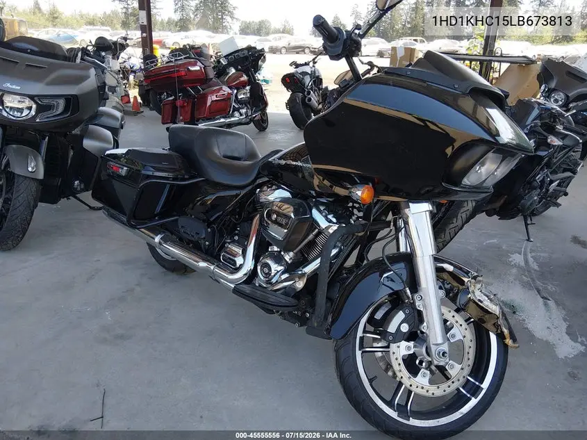 2020 Harley-Davidson Fltrx VIN: 1HD1KHC15LB673813 Lot: 45555556
