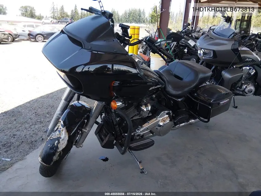 2020 Harley-Davidson Fltrx VIN: 1HD1KHC15LB673813 Lot: 45555556