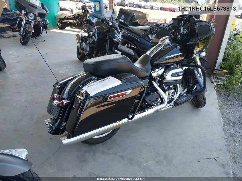 2020 Harley-Davidson Fltrx VIN: 1HD1KHC15LB673813 Lot: 45555556