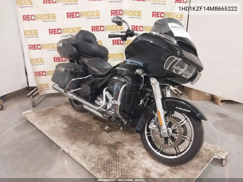 2021 Harley-Davidson Fltrk VIN: 1HD1KZF14MB665222 Lot: 44922321