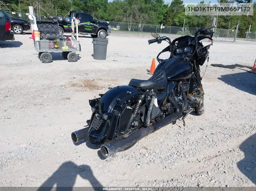2021 Harley-Davidson Fltrxs VIN: 1HD1KTP19MB667172 Lot: 44940707