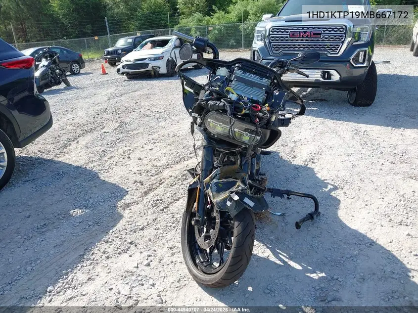 2021 Harley-Davidson Fltrxs VIN: 1HD1KTP19MB667172 Lot: 44940707