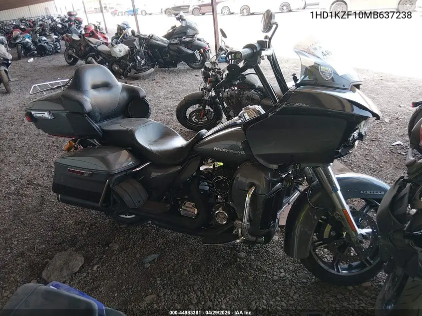 2021 Harley-Davidson Fltrk VIN: 1HD1KZF10MB637238 Lot: 44983381