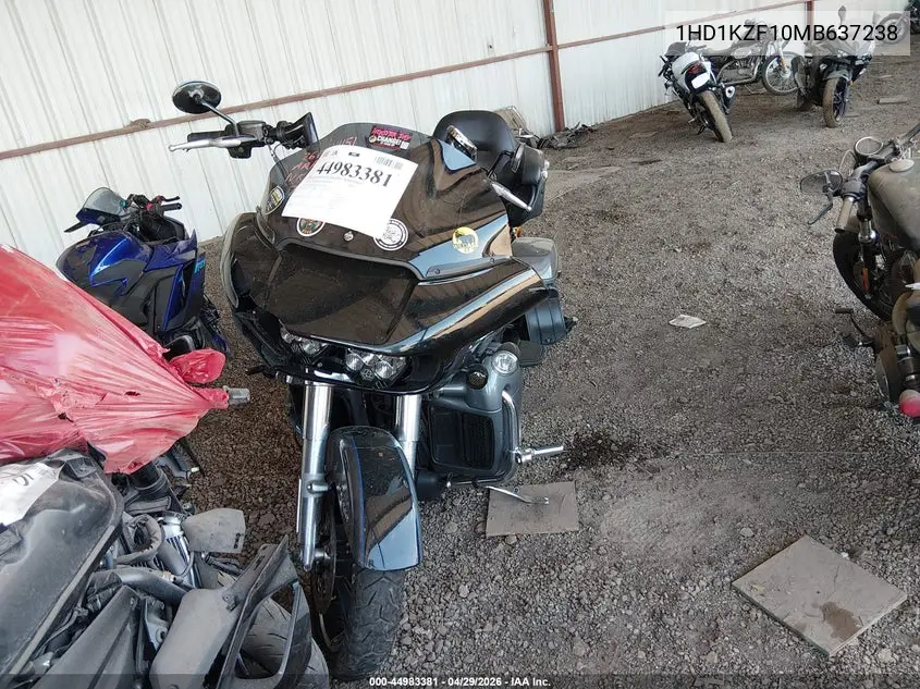 2021 Harley-Davidson Fltrk VIN: 1HD1KZF10MB637238 Lot: 44983381