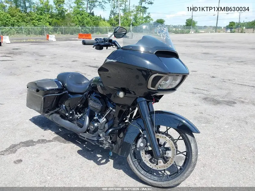 2021 Harley-Davidson Fltrxs VIN: 1HD1KTP1XMB630034 Lot: 45072382