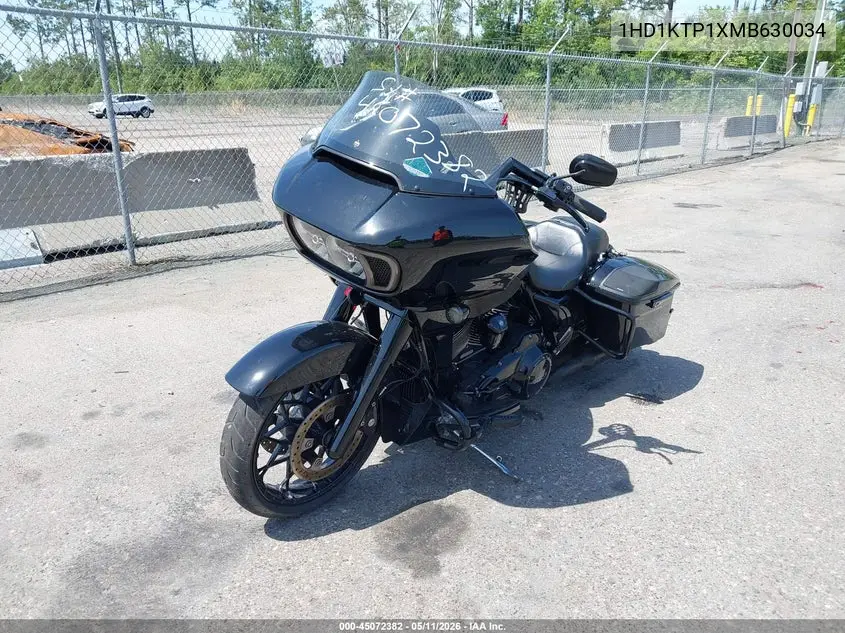2021 Harley-Davidson Fltrxs VIN: 1HD1KTP1XMB630034 Lot: 45072382