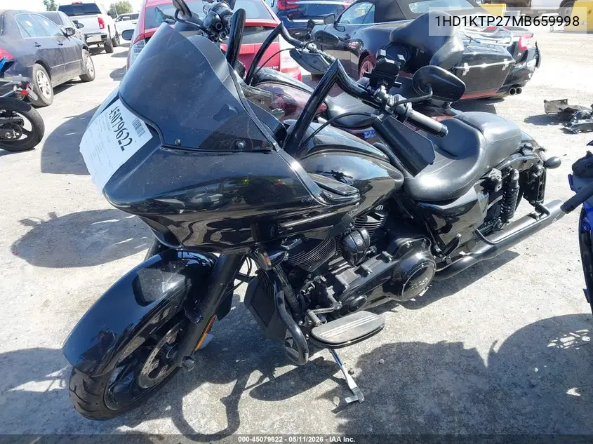 2021 Harley-Davidson Fltrxs VIN: 1HD1KTP27MB659998 Lot: 45079622