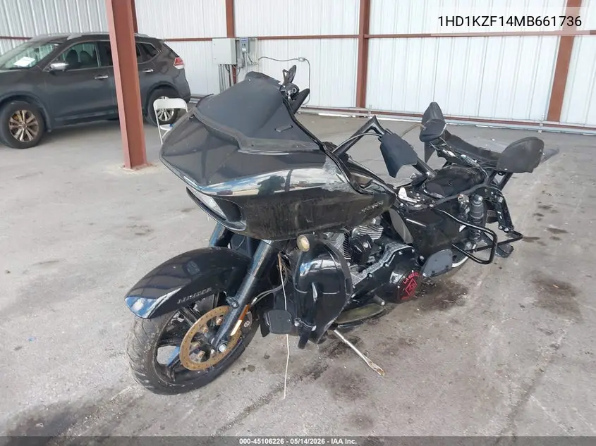 2021 Harley-Davidson Fltrk VIN: 1HD1KZF14MB661736 Lot: 45106226