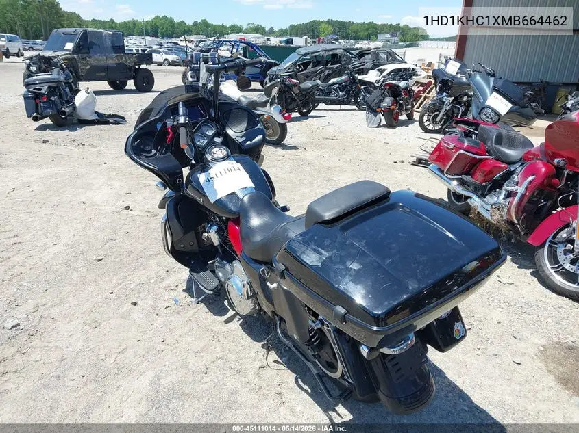 2021 Harley-Davidson Fltrx VIN: 1HD1KHC1XMB664462 Lot: 45111014