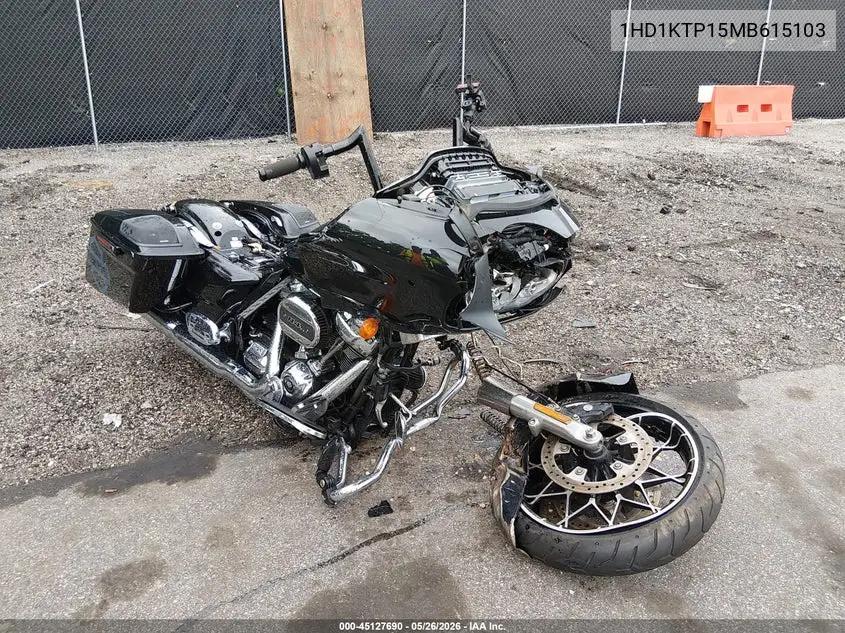 2021 Harley-Davidson Fltrxs VIN: 1HD1KTP15MB615103 Lot: 45127690