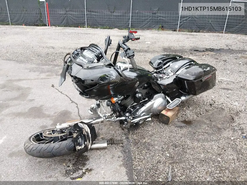 2021 Harley-Davidson Fltrxs VIN: 1HD1KTP15MB615103 Lot: 45127690