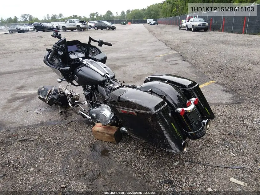 2021 Harley-Davidson Fltrxs VIN: 1HD1KTP15MB615103 Lot: 45127690