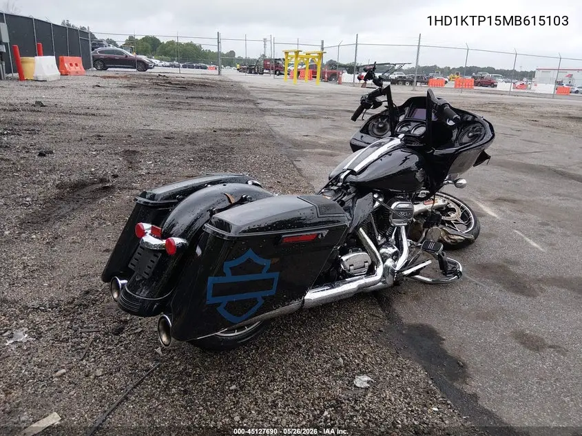 2021 Harley-Davidson Fltrxs VIN: 1HD1KTP15MB615103 Lot: 45127690