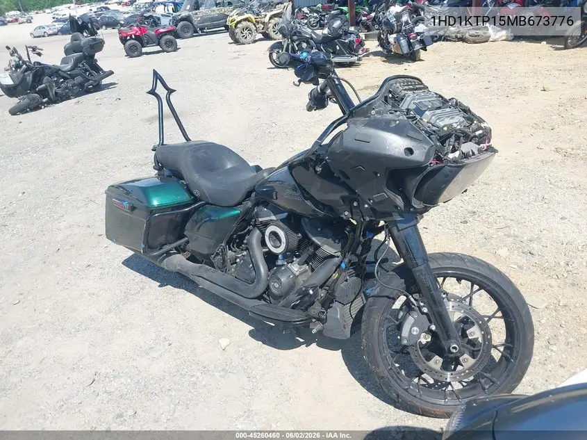 2021 Harley-Davidson Fltrxs VIN: 1HD1KTP15MB673776 Lot: 45260460