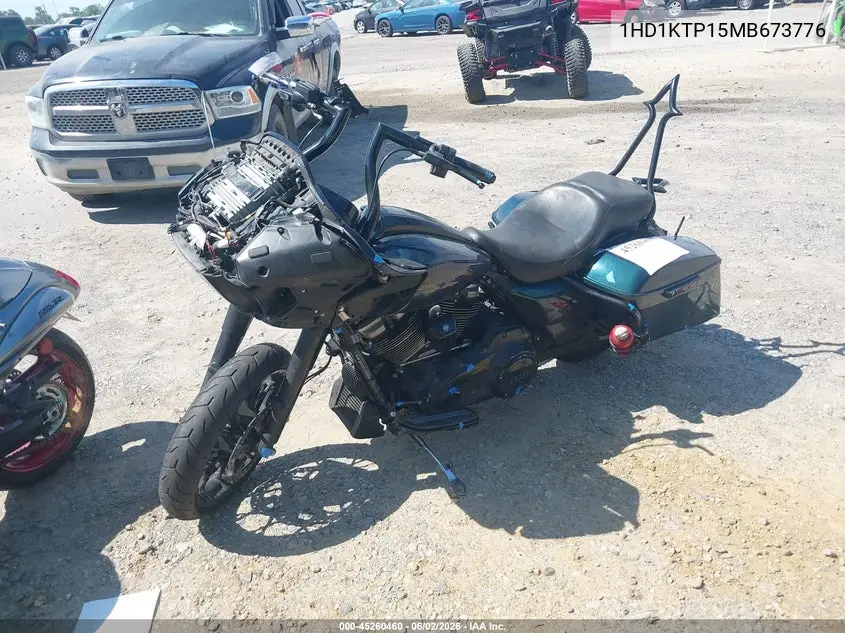 2021 Harley-Davidson Fltrxs VIN: 1HD1KTP15MB673776 Lot: 45260460