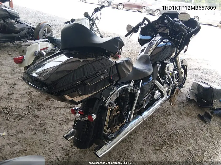 2021 Harley-Davidson Fltrxs VIN: 1HD1KTP12MB657809 Lot: 45307886