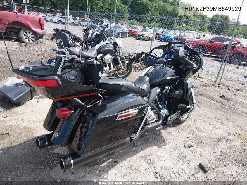2021 Harley-Davidson Fltrk VIN: 1HD1KZF29MB649929 Lot: 45321044
