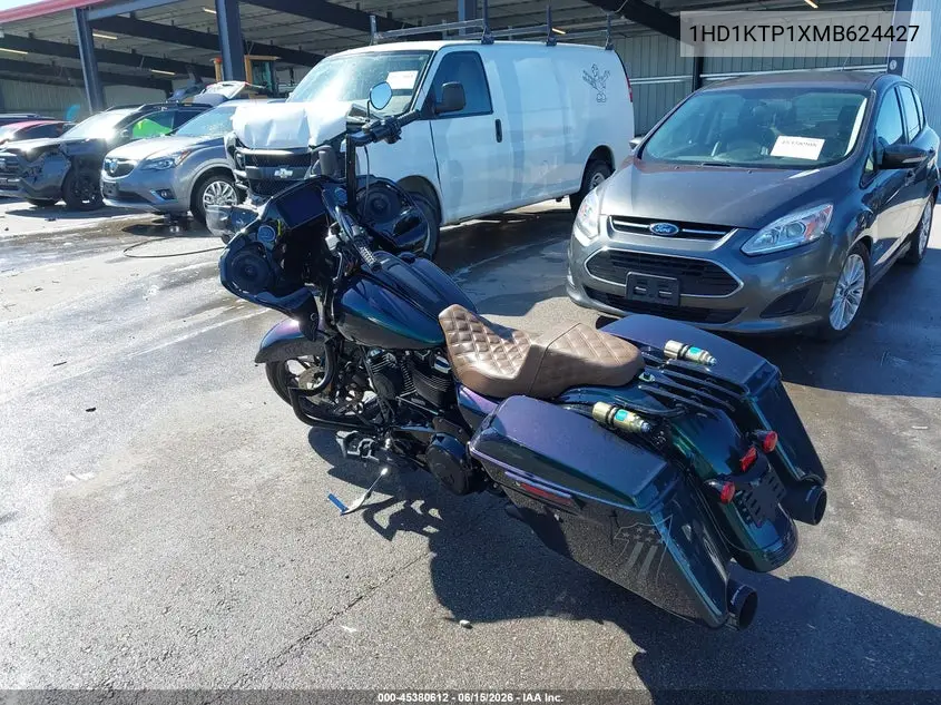 2021 Harley-Davidson Fltrxs VIN: 1HD1KTP1XMB624427 Lot: 45380612