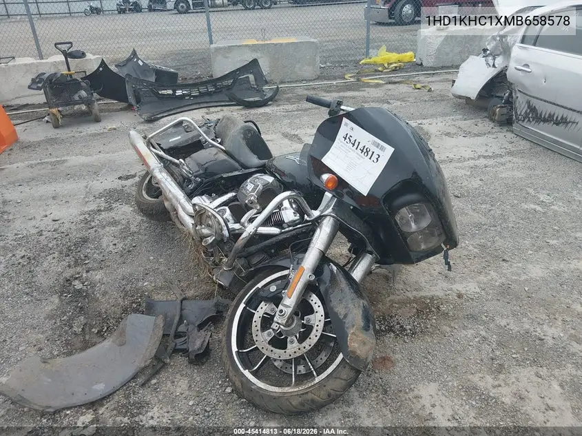 2021 Harley-Davidson Fltrx VIN: 1HD1KHC1XMB658578 Lot: 45414813