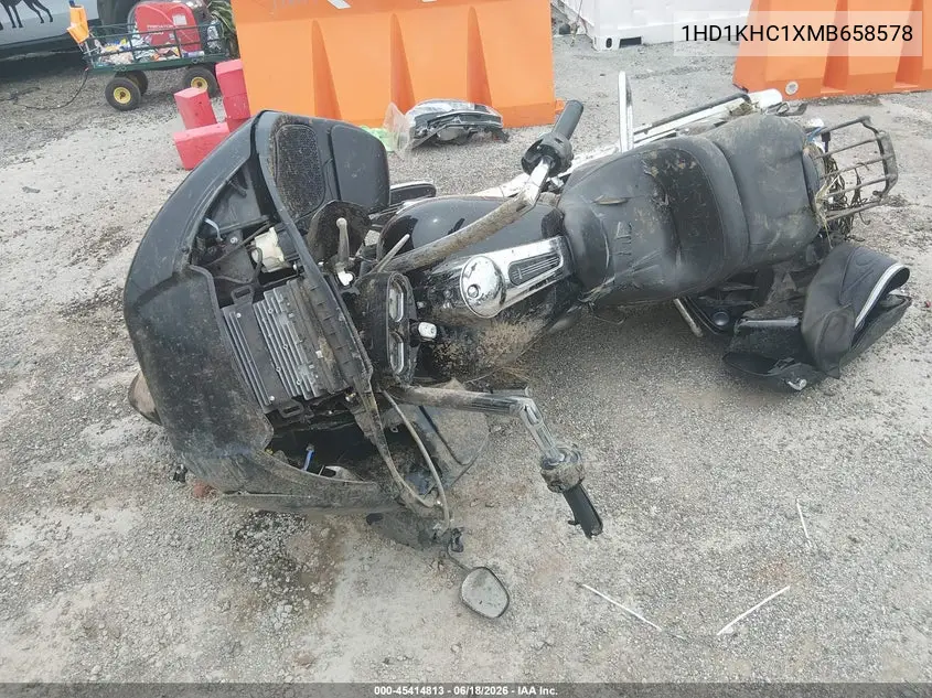 2021 Harley-Davidson Fltrx VIN: 1HD1KHC1XMB658578 Lot: 45414813