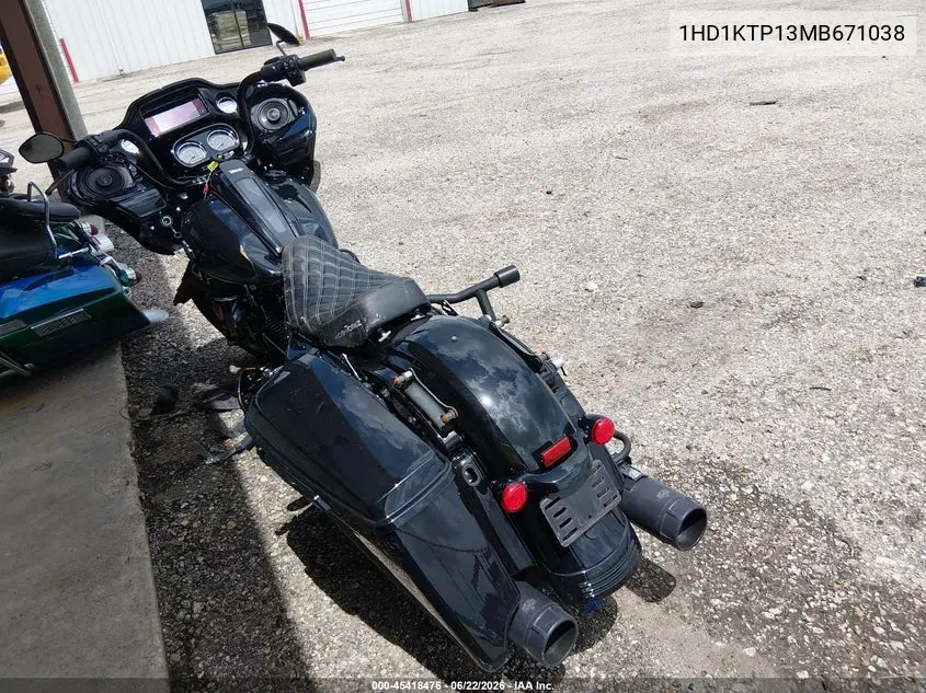 2021 Harley-Davidson Fltrxs VIN: 1HD1KTP13MB671038 Lot: 45418476